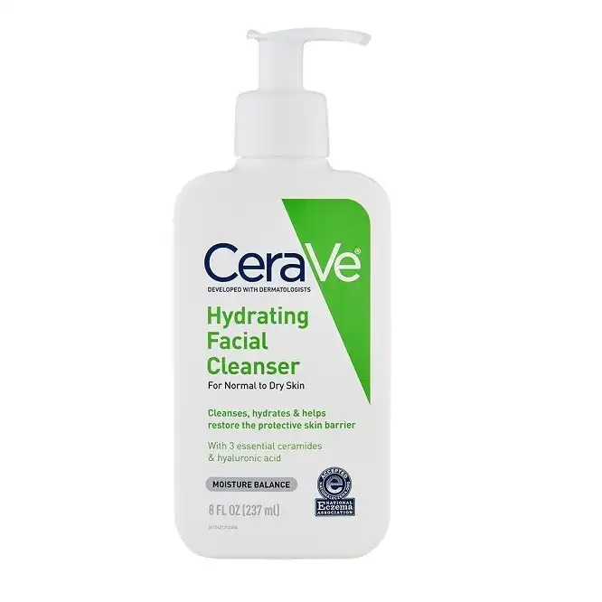CeraVe Hydrating Facial Cleanser 237ml (USA Version)